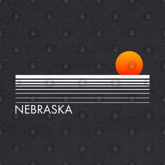 Nebraska Sun and Horizon by MalmoDesigns